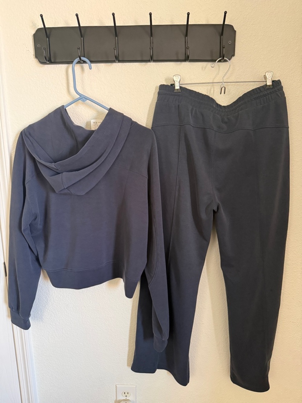 Women’s navy Pullover Hoodie and pant set - perfect for travel